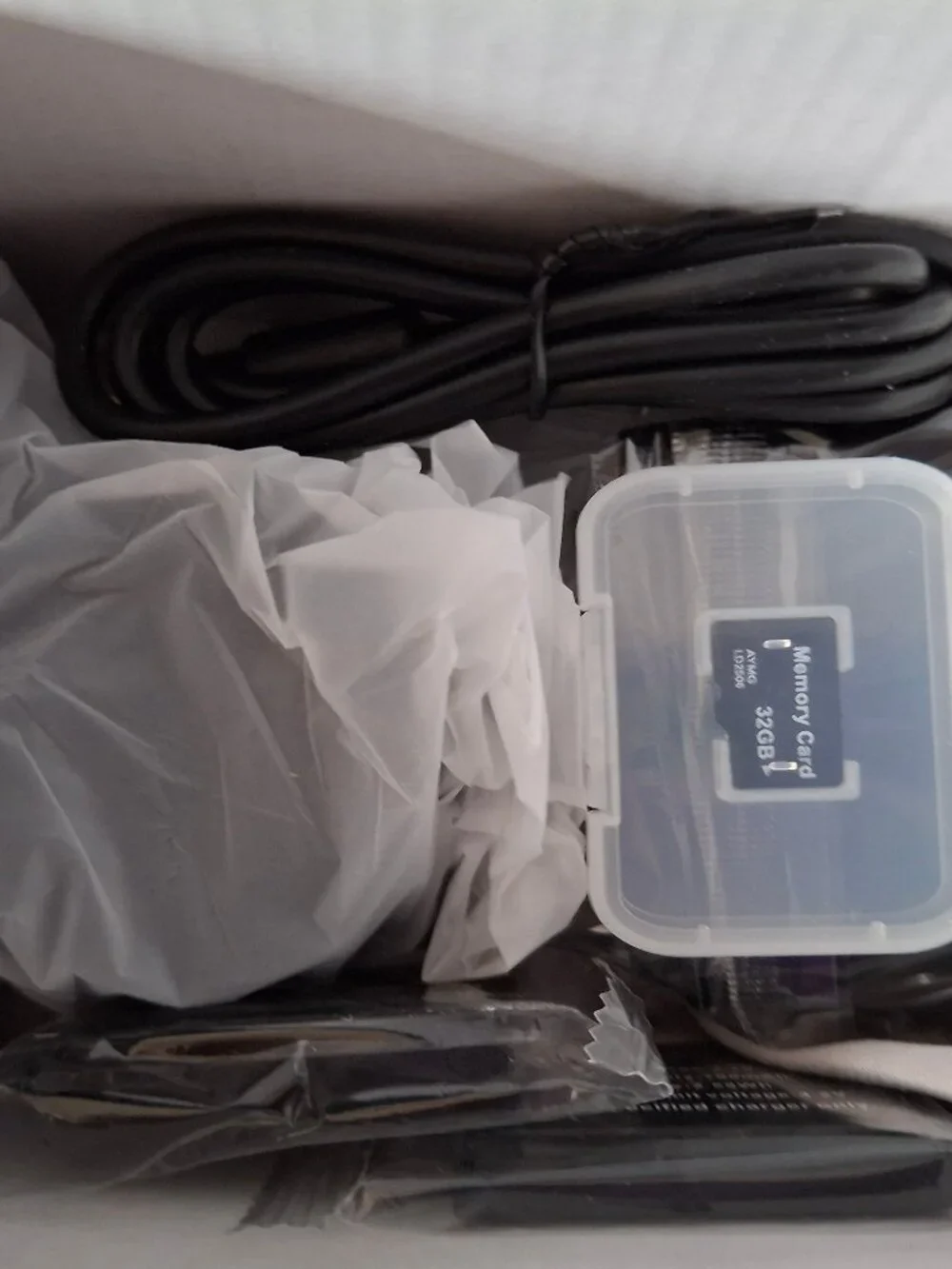 NEW 4K Digital Camera with Wide Angle Lens - White